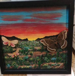 FOR SALE, Acrylic painting - Arizona morning